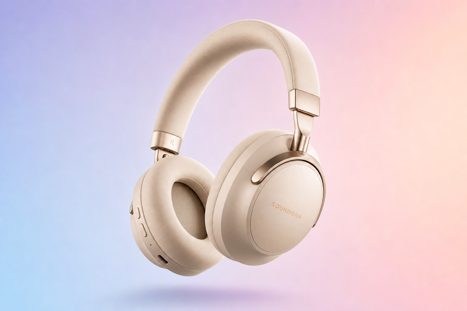 Premium wireless over-ear headphones
